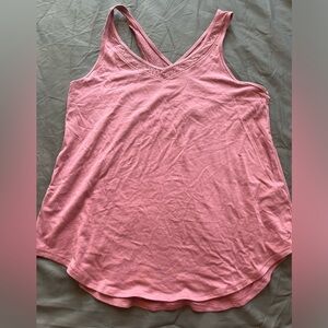 #50 CALIA by Carrie Underwood V-Neck Pink Tank Top Size M